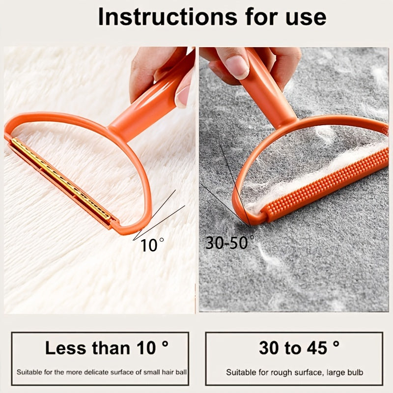1pc Portable Lint Remover, Hair Remover, Hair Remover Lint Cleaner, For Carpets, Car Mats, Blanket, Clothes, Furniture