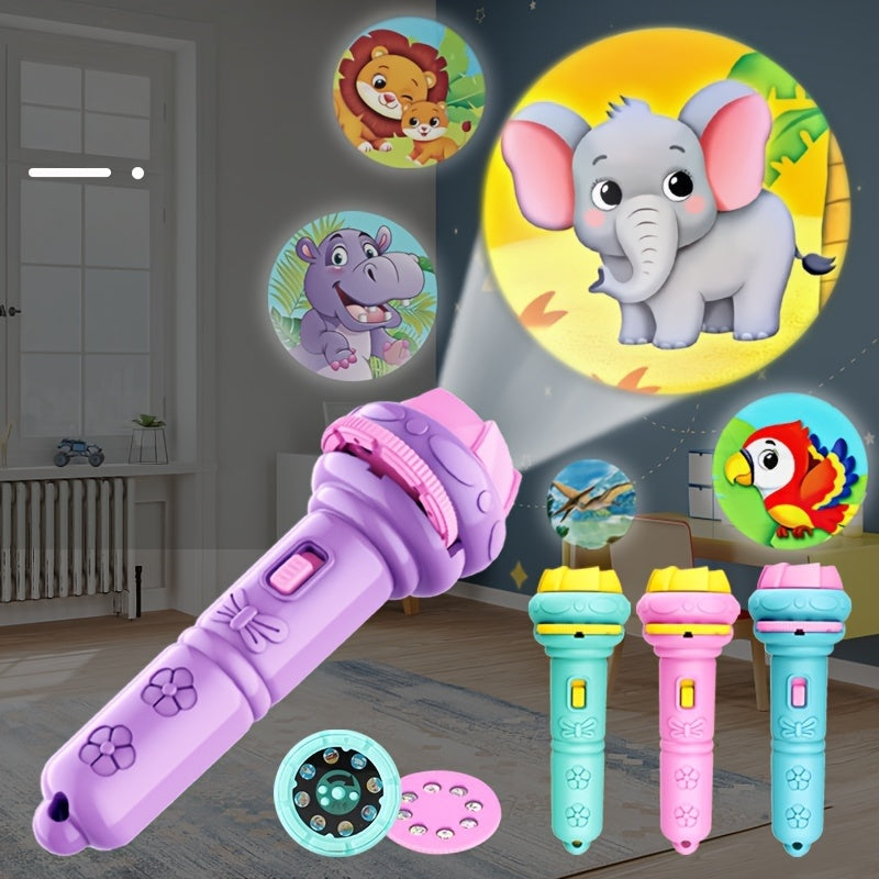 Children's Projection Flashlight, Educational Toy halloween christmas gift