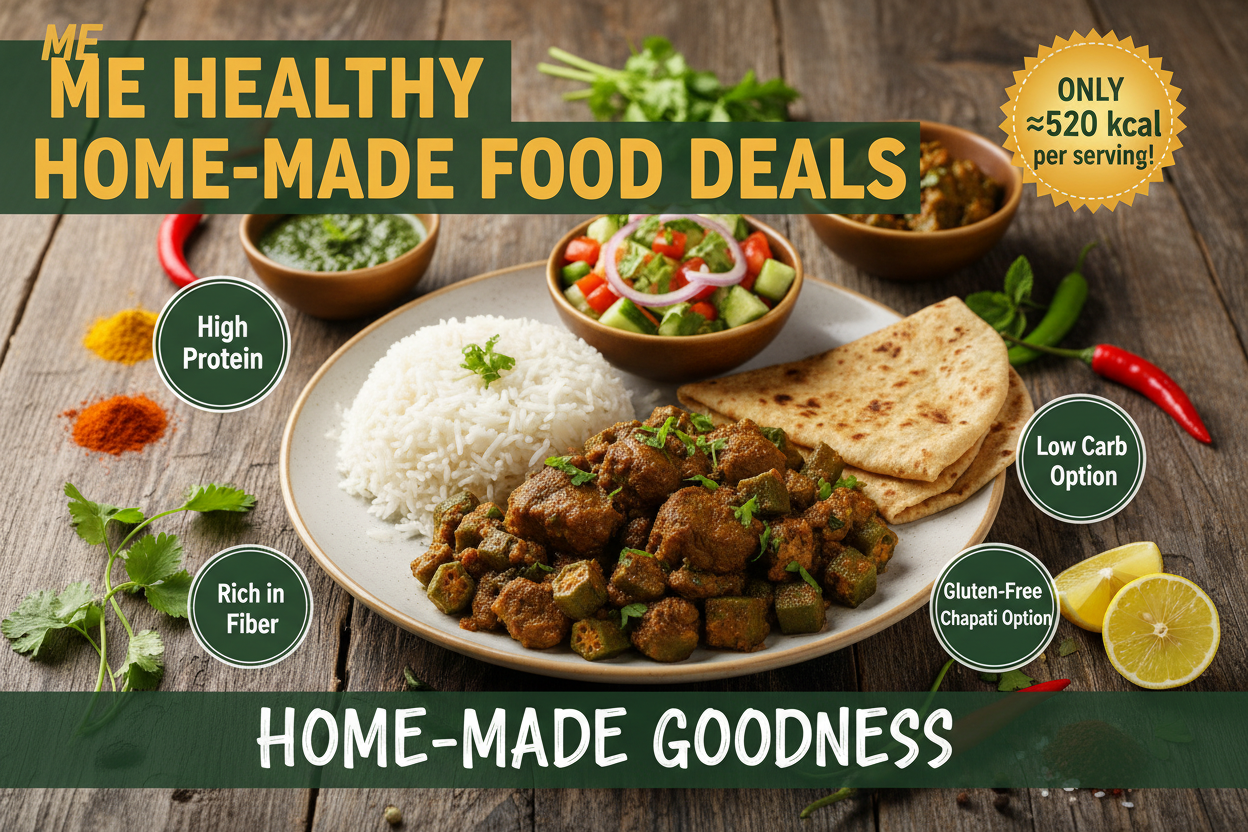 ME Healthy Home-Made Mutton Bhindi – Guilt-Free Comfort Food