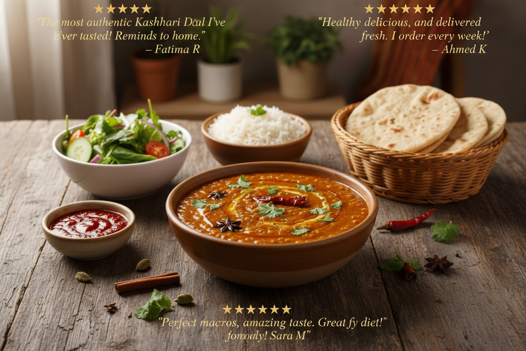 Special Kashmiri Daal – Viral Testimonial Image